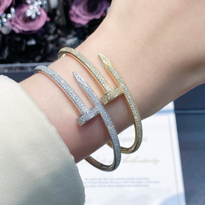 [Kaelin Vow]JUSTE ARMBAND 3,5 MM AUS NUR DIAMANTEN