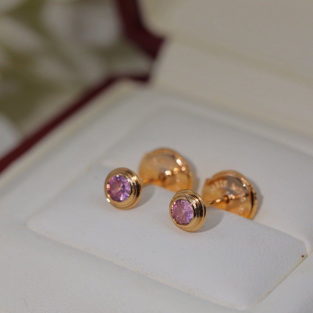 [Kaelin Vow]DAMOUR PING DIAMOND EARRINGS