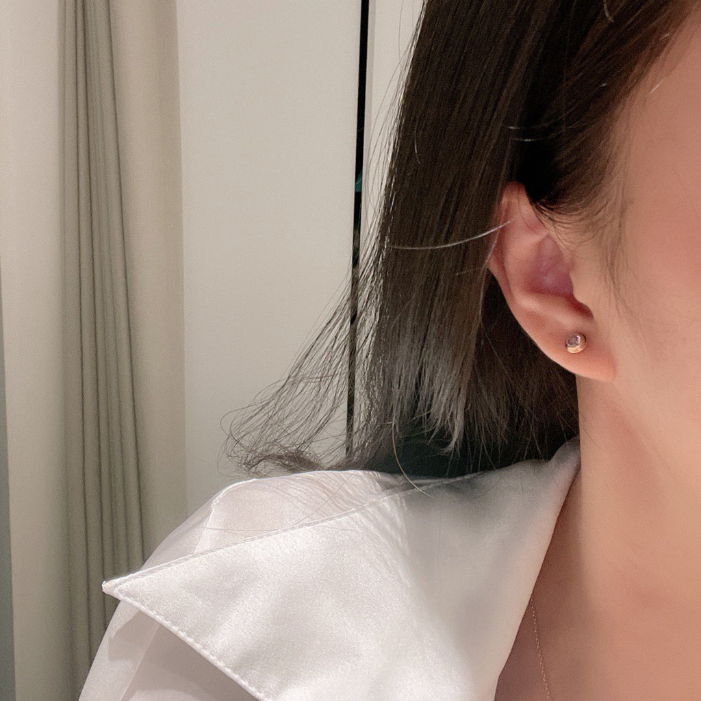 [Kaelin Vow]DAMOUR PING DIAMOND EARRINGS