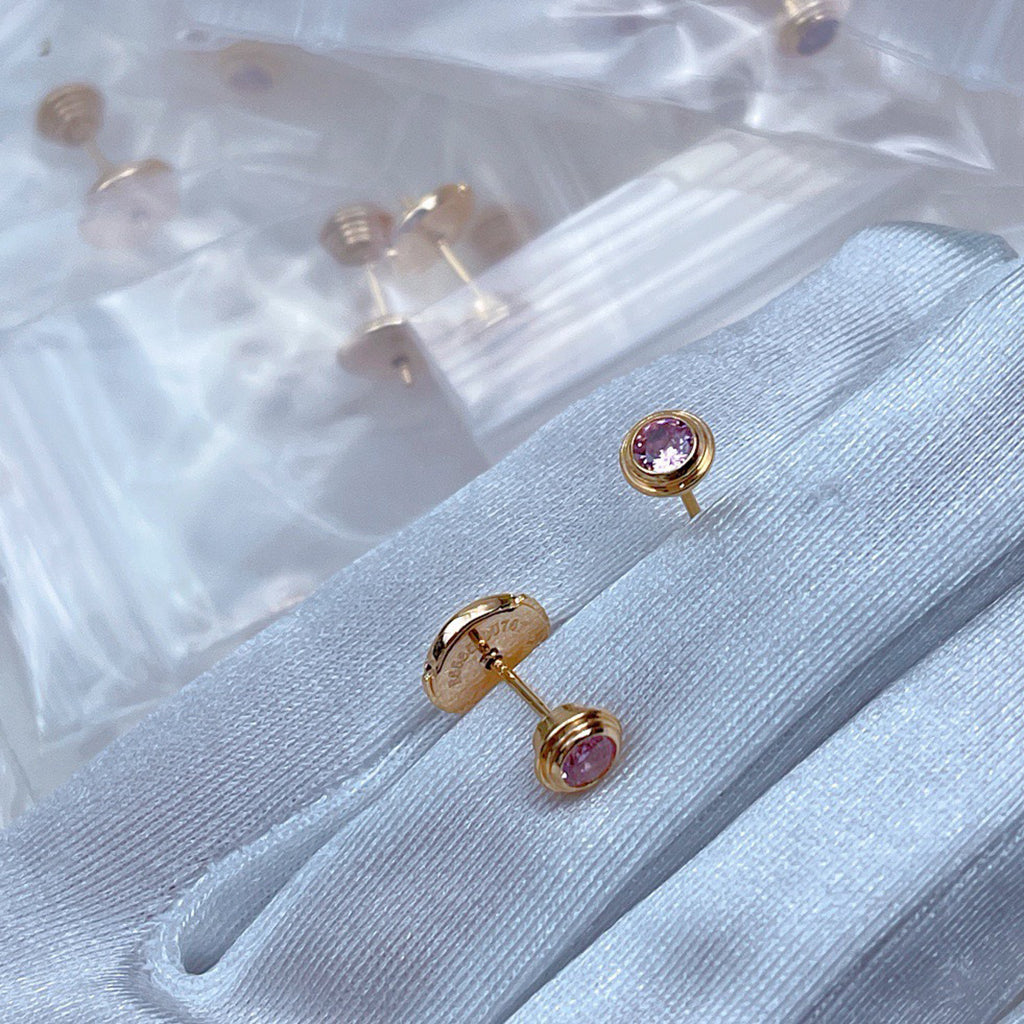 [Kaelin Vow]DAMOUR PING DIAMOND EARRINGS