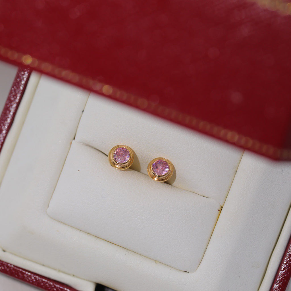 [Kaelin Vow]DAMOUR PING DIAMOND EARRINGS