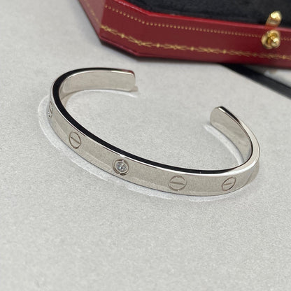 [Kaelin Vow] LOVE-ARMBAND 6,1 MM 1 DIAMANT OFFENER REIF