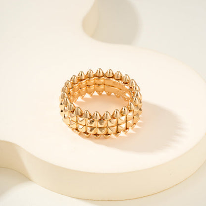 [Kaelin Vow]CLASH 9.2MM DOUBLE ROW RING