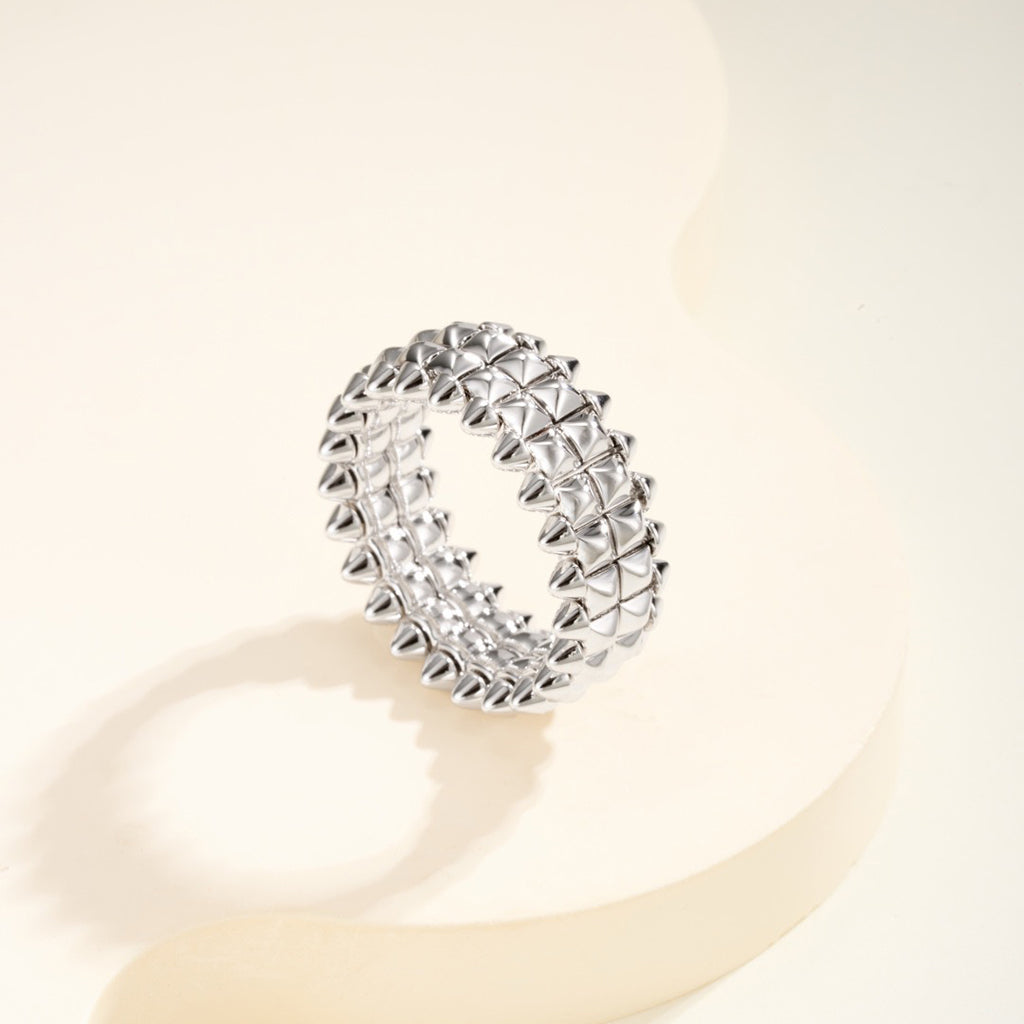[Kaelin Vow]CLASH 9.2MM DOUBLE ROW RING