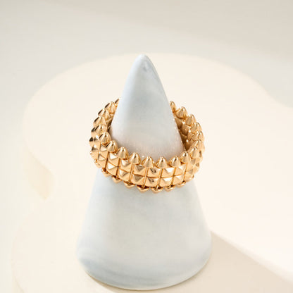 [Kaelin Vow]CLASH 9.2MM DOUBLE ROW RING