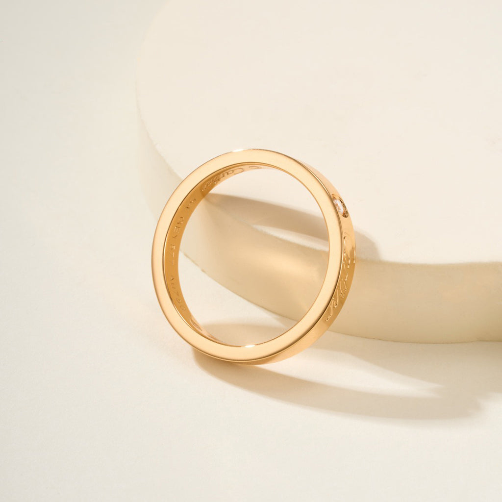 [Kaelin Vow]LOVE RING 4MM 1 DIAMOND