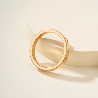 [Kaelin Vow]LOVE RING 4MM 1 DIAMOND