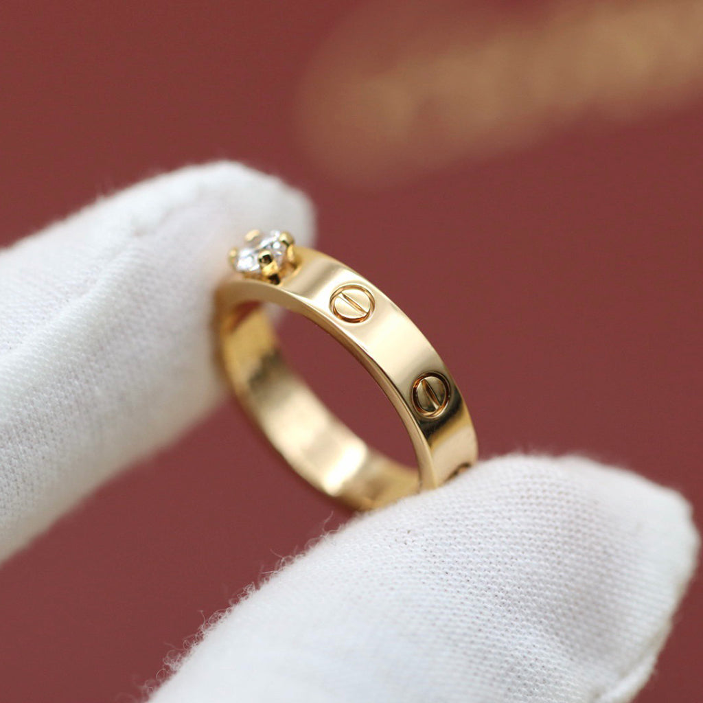 [Kaelin Vow]LOVE RING 3.6MM 1 BIG DIAMOND