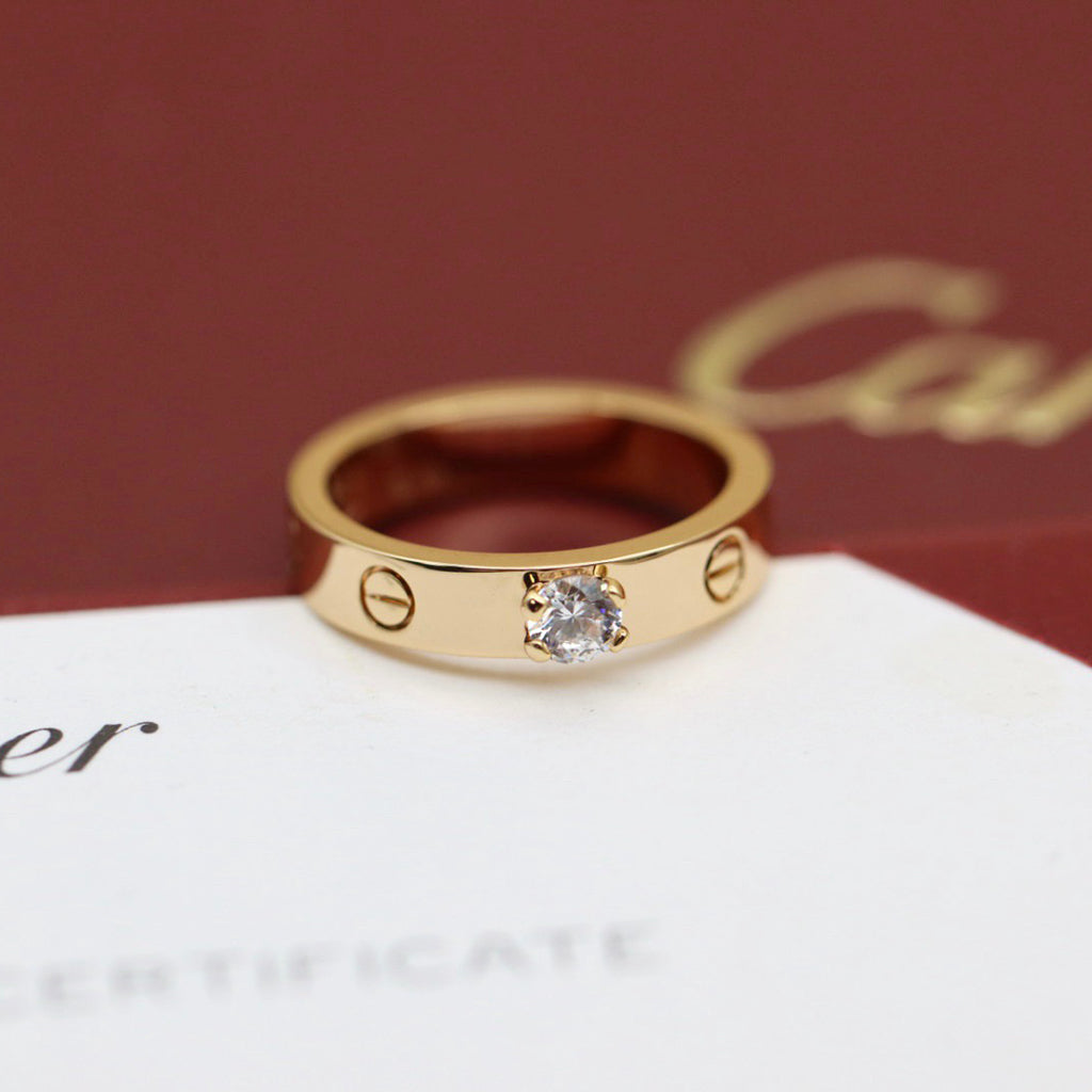 [Kaelin Vow]LOVE RING 3.6MM 1 BIG DIAMOND