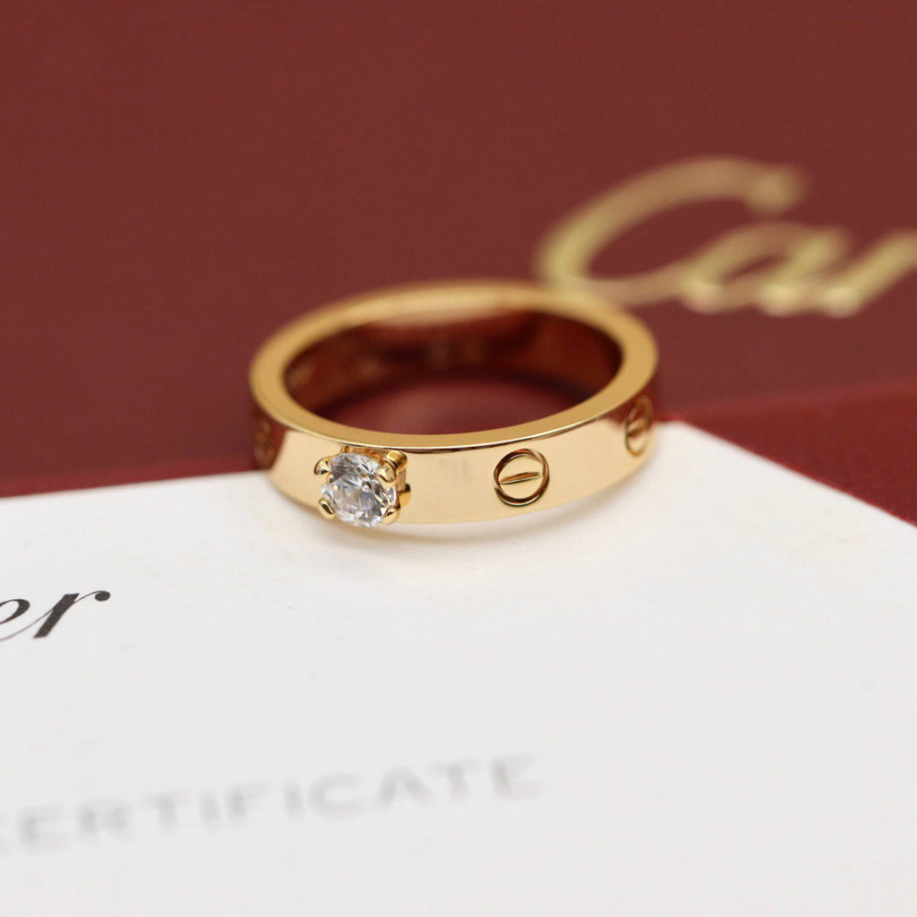 [Kaelin Vow]LOVE RING 3.6MM 1 BIG DIAMOND