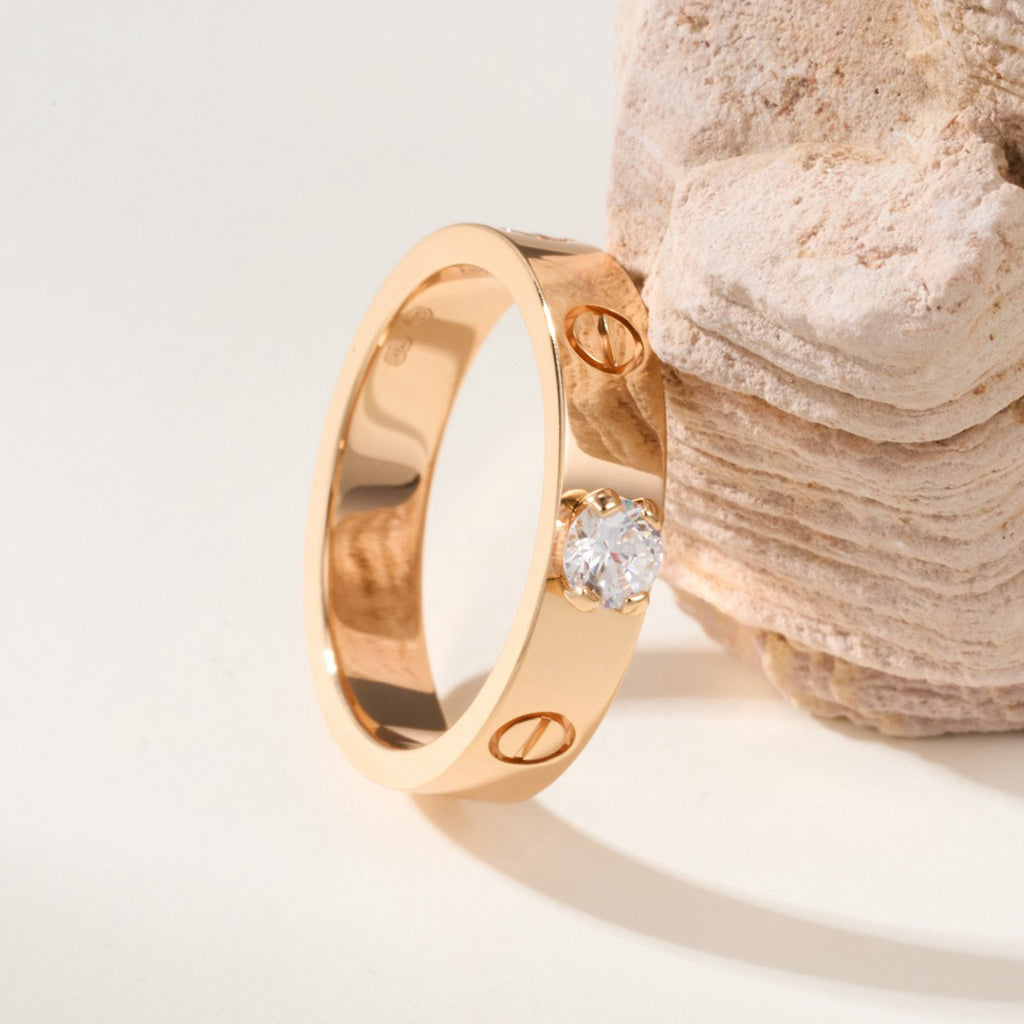 [Kaelin Vow]LOVE RING 3.6MM 1 BIG DIAMOND