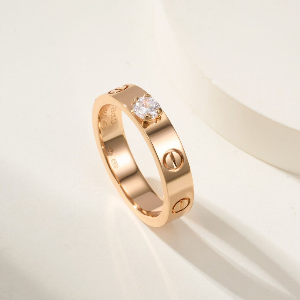 [Kaelin Vow]LOVE RING 3.6MM 1 BIG DIAMOND