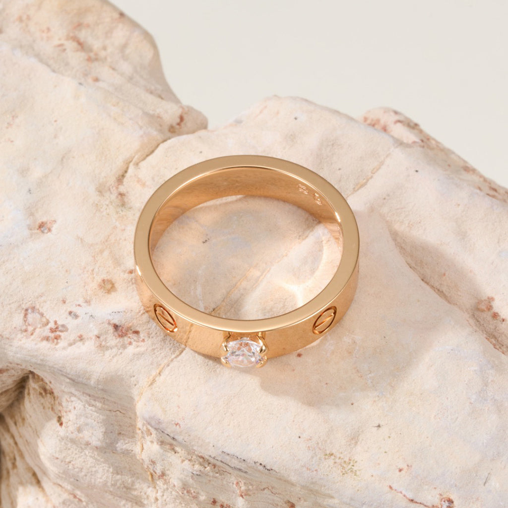 [Kaelin Vow]LOVE RING 3.6MM 1 BIG DIAMOND