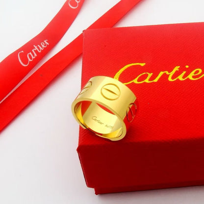 [Kaelin Vow]LOVE 11MM LARGE RING