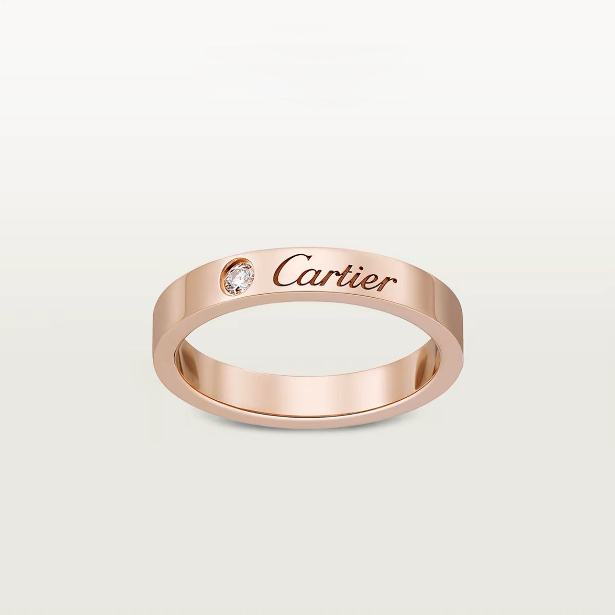 [Kaelin Vow]LOVE RING 4MM 1 DIAMOND