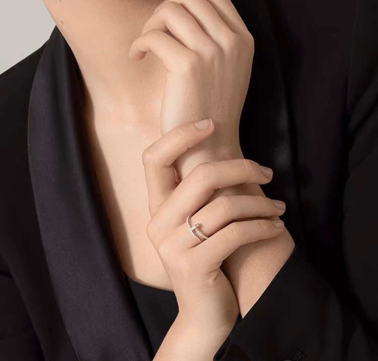 [Kaelin Vow]JUSTE 1.8MM FULL DIAMOND RING
