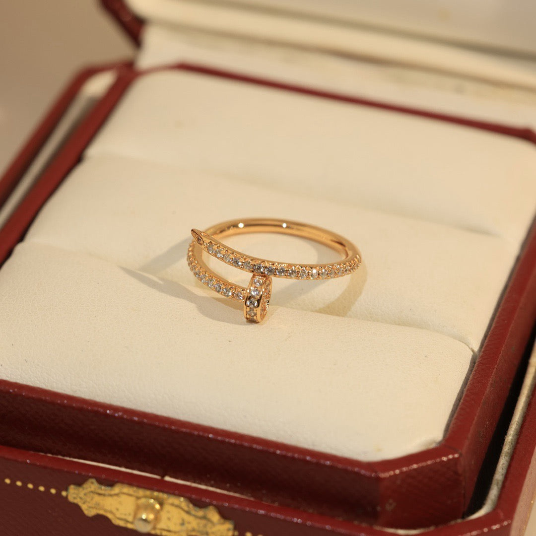 [Kaelin Vow]JUSTE 1.8MM FULL DIAMOND RING