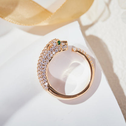 [Kaelin Vow]PANTHERE FULL DIAMOND SMALL RING