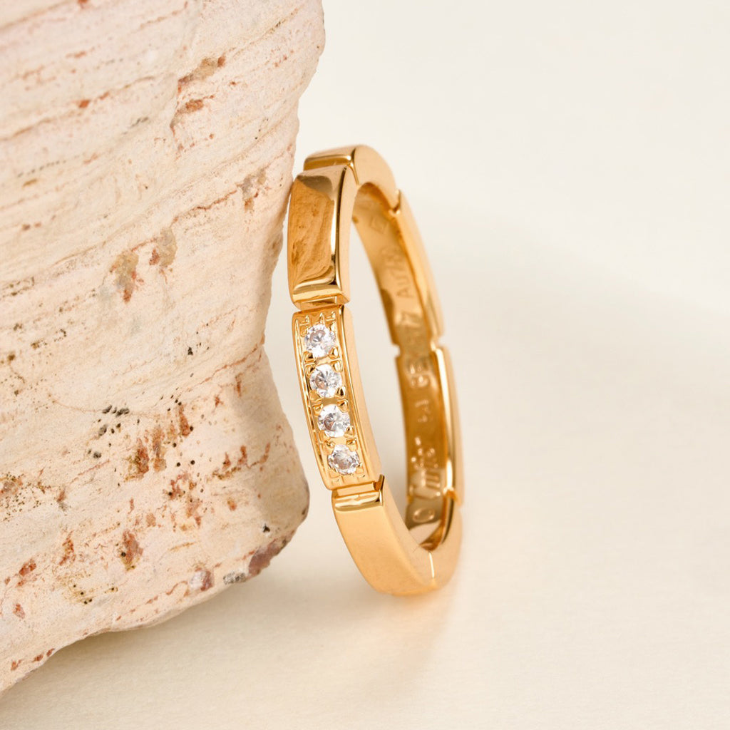 [Kaelin Vow]MAILLON PANTHERE 4 DIAMOND RING
