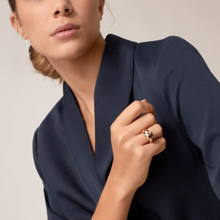 [Kaelin Vow]PANTHERE SPOTTED MEDIUM RING