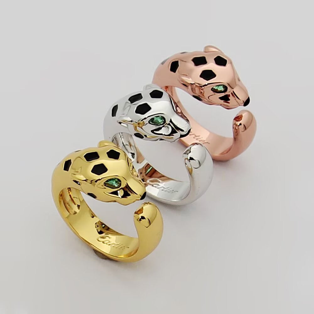 [Kaelin Vow]PANTHERE SPOTTED MEDIUM RING