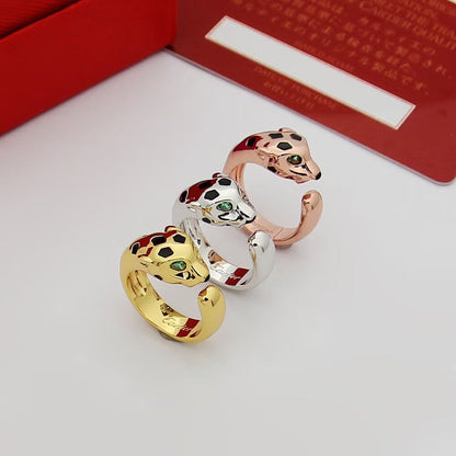 [Kaelin Vow]PANTHERE SPOTTED MEDIUM RING