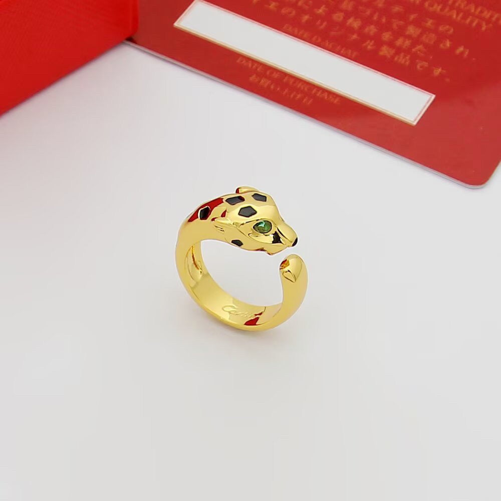 [Kaelin Vow]PANTHERE SPOTTED MEDIUM RING