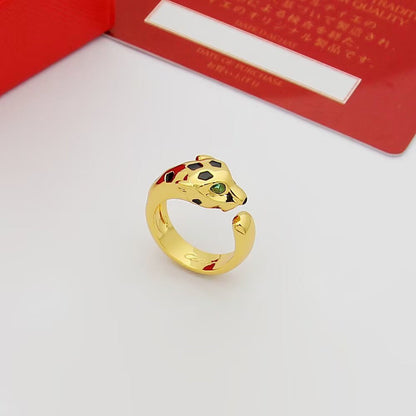 [Kaelin Vow]PANTHERE SPOTTED MEDIUM RING