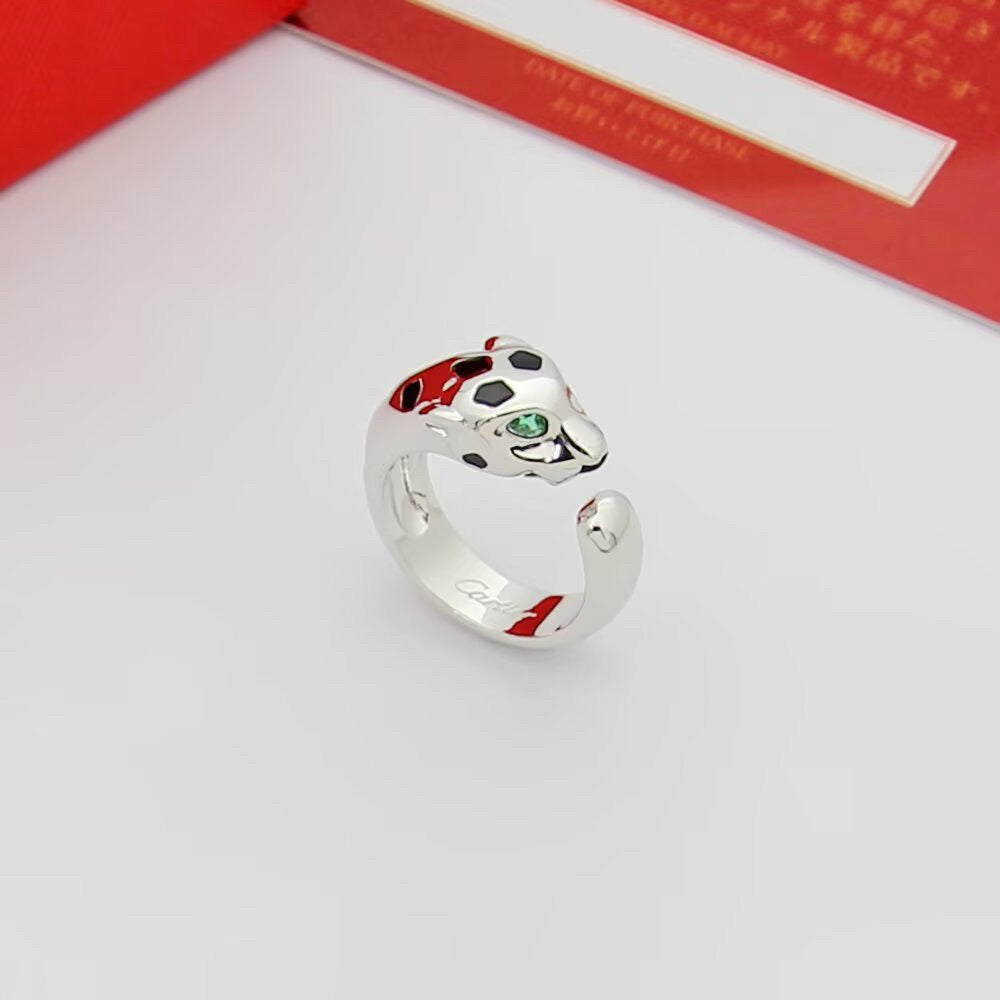[Kaelin Vow]PANTHERE SPOTTED MEDIUM RING