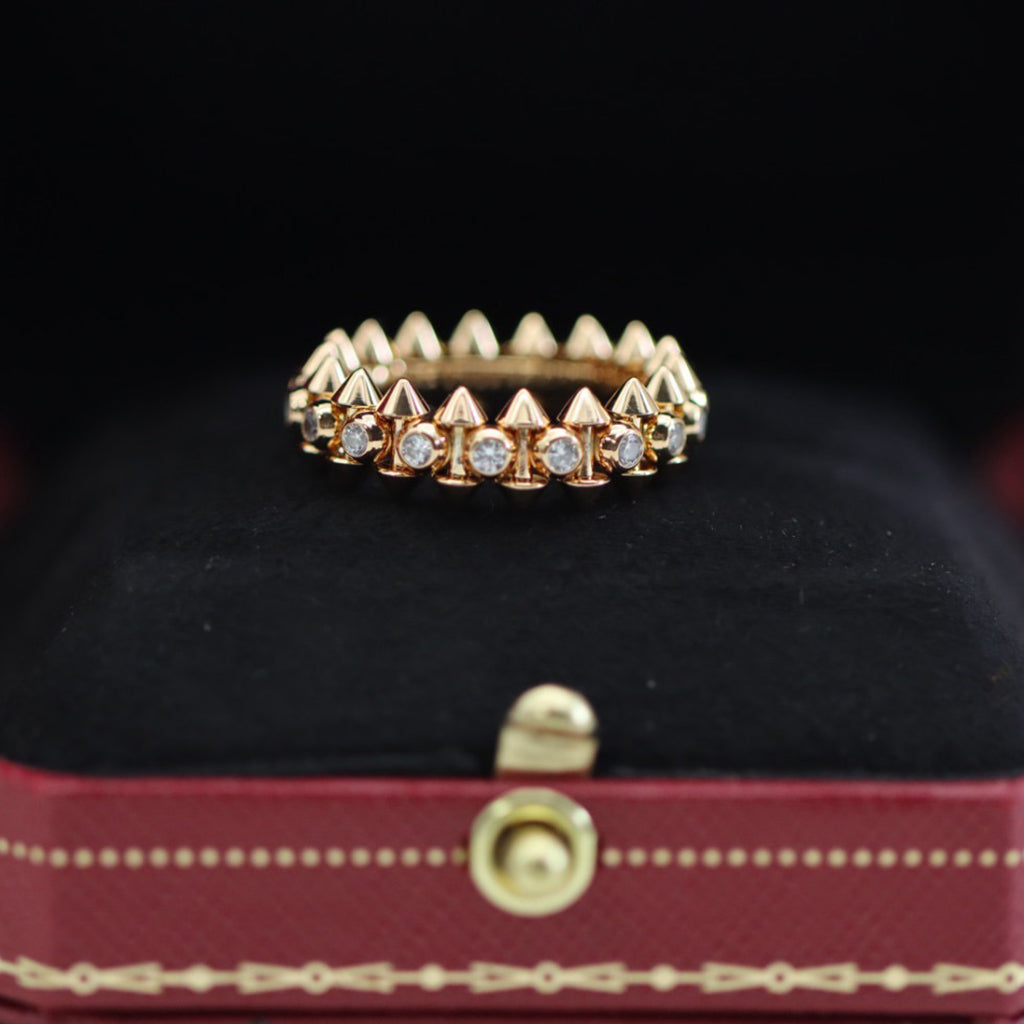 [Kaelin Vow]CLASH 6.8MM DIAMOND MEDIUM RING