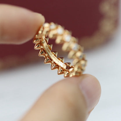 [Kaelin Vow]CLASH 6.8MM DIAMOND MEDIUM RING