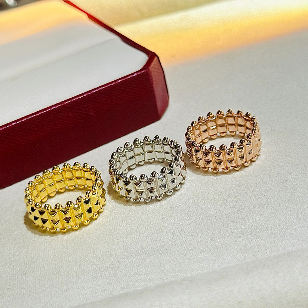 [Kaelin Vow]CLASH 9.2MM DOUBLE ROW RING