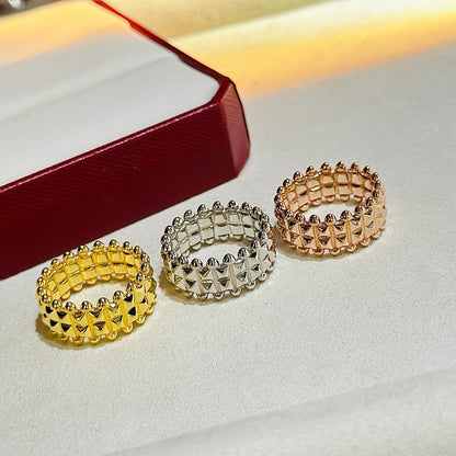 [Kaelin Vow]CLASH 9.2MM DOUBLE ROW RING