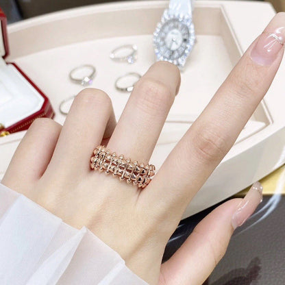 [Kaelin Vow]CLASH 9.2MM DOUBLE ROW RING