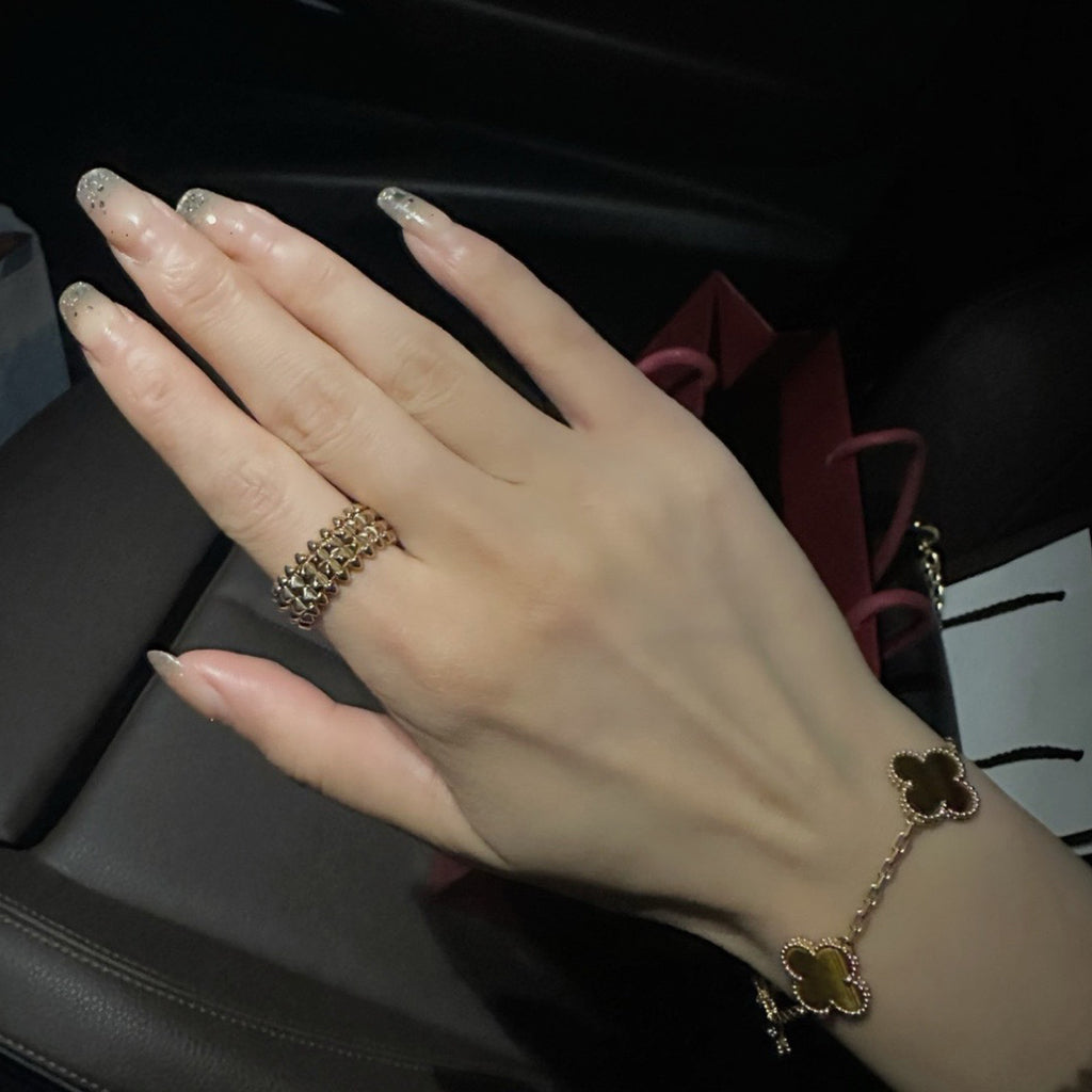 [Kaelin Vow]CLASH 9.2MM DOUBLE ROW RING