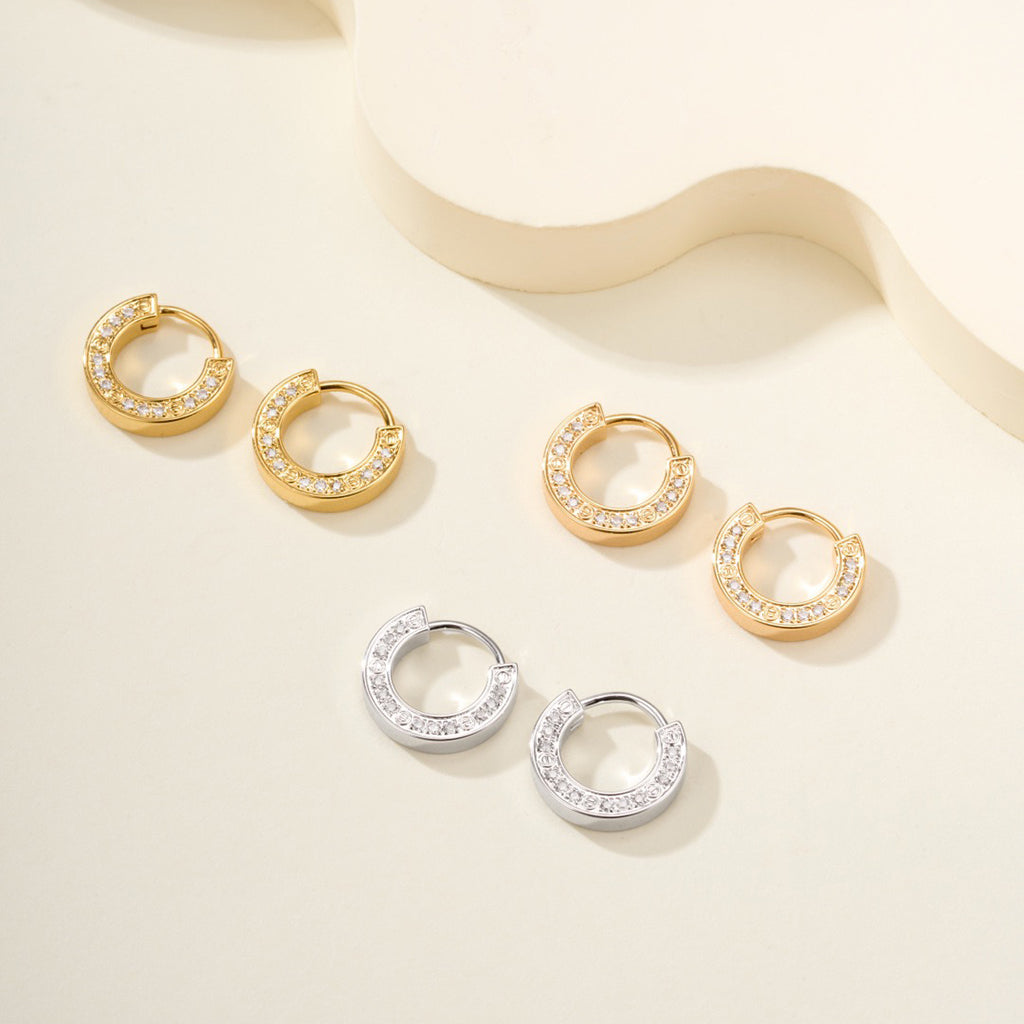 [Kaelin Vow]LOVE DIAMOND EARRINGS