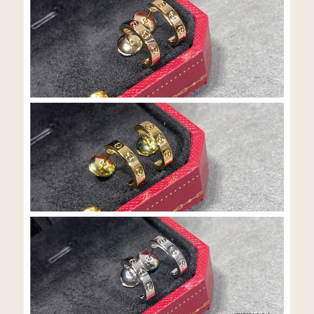[Kaelin Vow]LOVE EARRINGS 2.65 MM NO DIAMOND SMALL