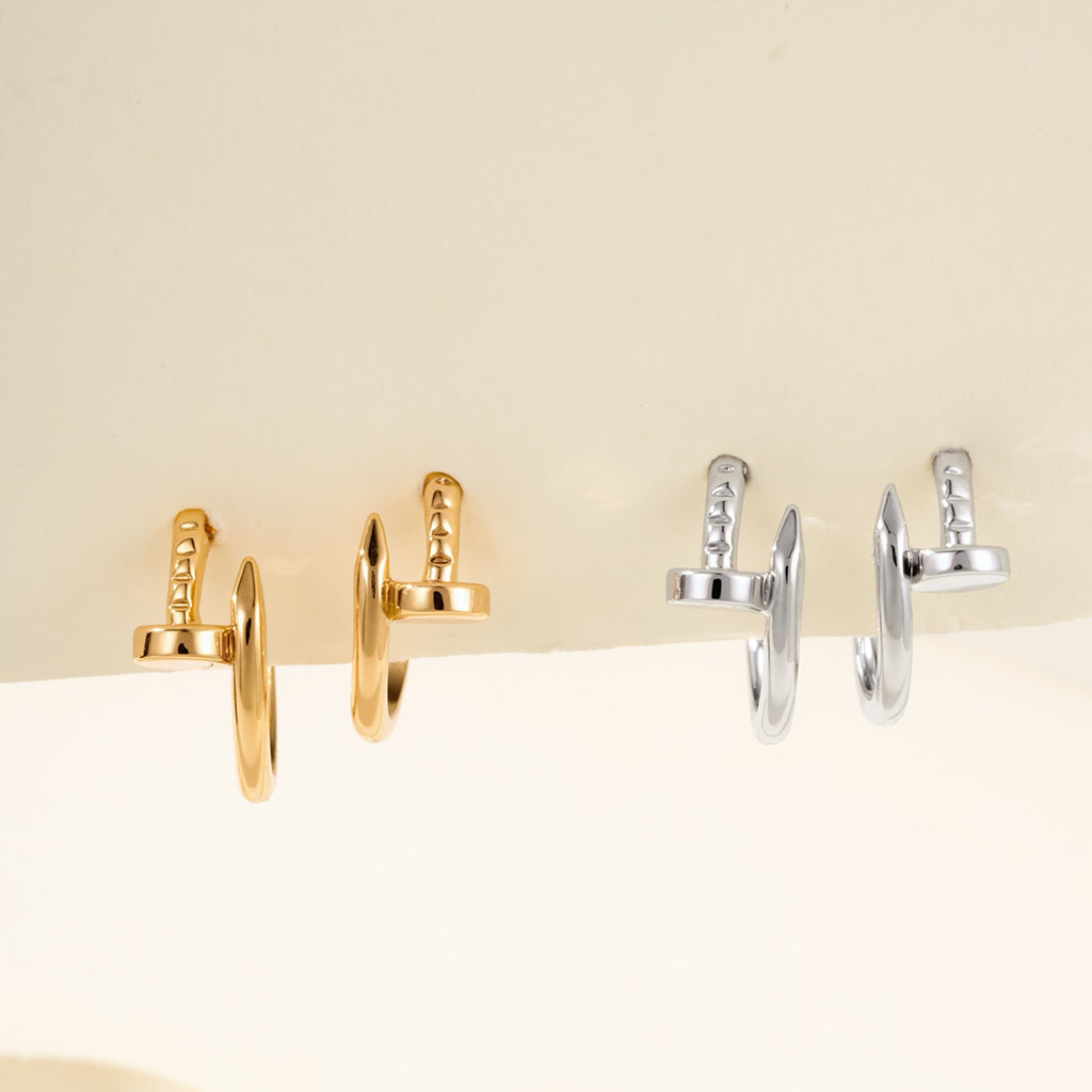 [Kaelin Vow]JUSTE NO DIAMOND MINI EARRINGS