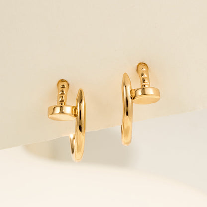 [Kaelin Vow]JUSTE NO DIAMOND MINI EARRINGS