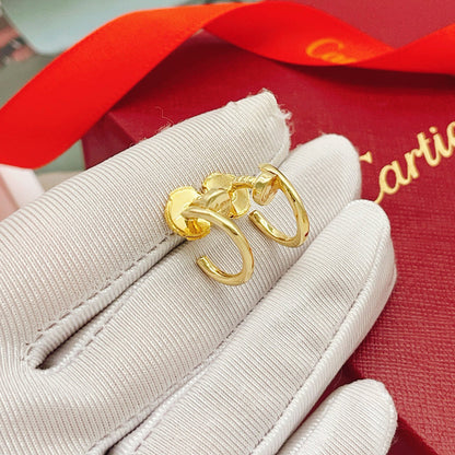 [Kaelin Vow]JUSTE NO DIAMOND MINI EARRINGS