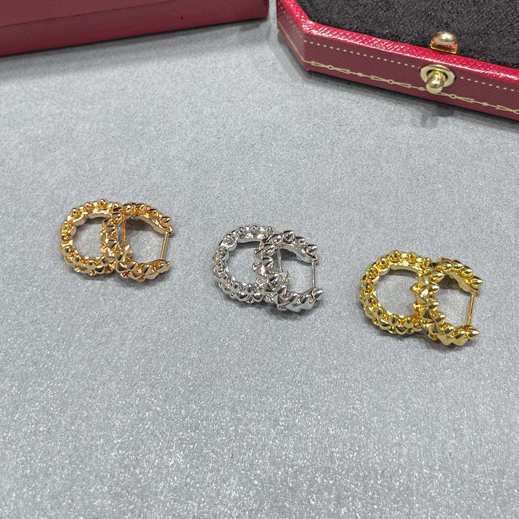 [Kaelin Vow]CLASH MINI HOOP EARRINGS