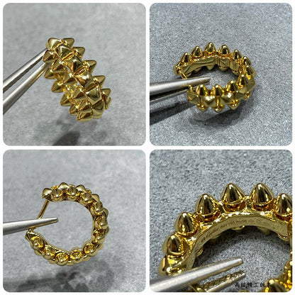 [Kaelin Vow]CLASH MINI HOOP EARRINGS