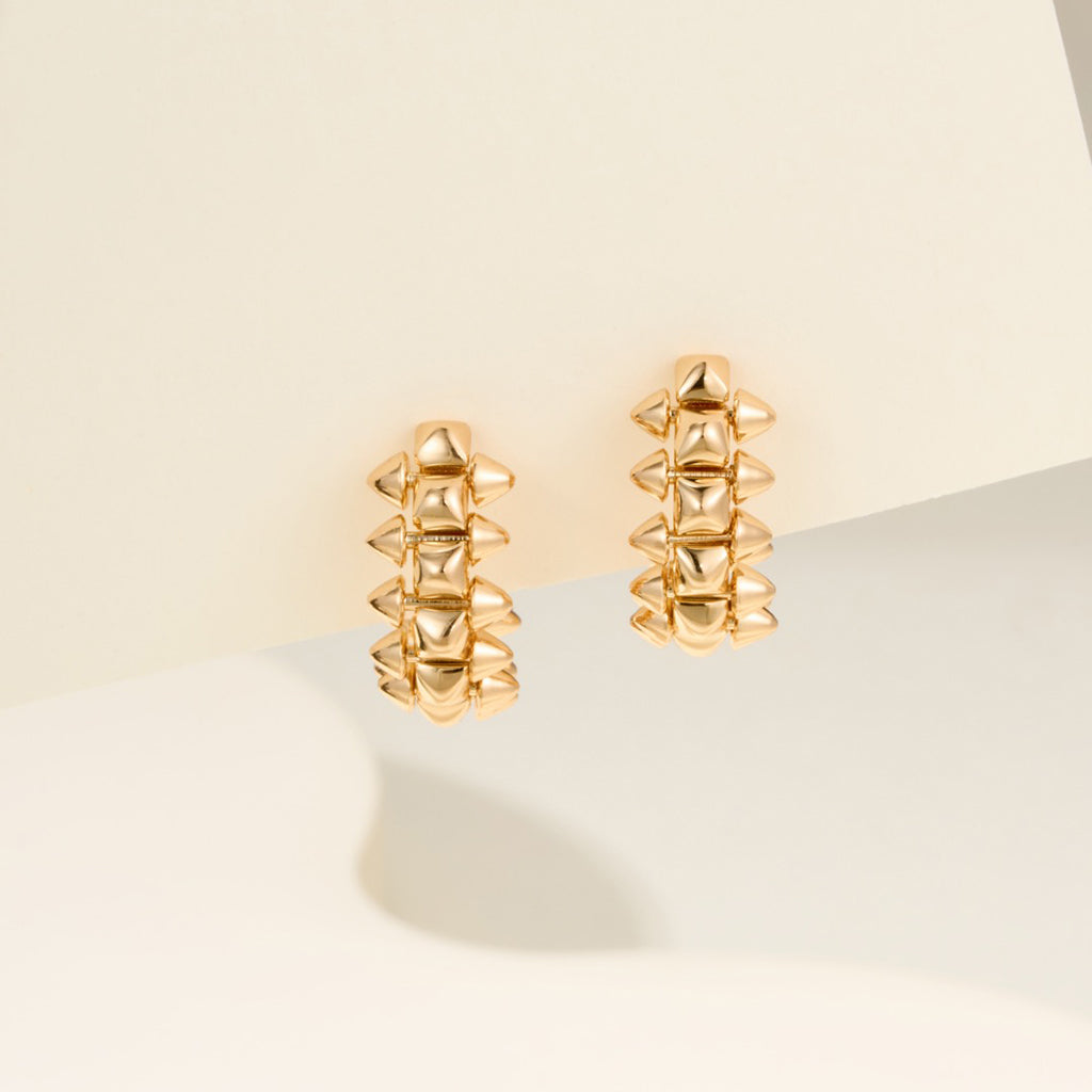 [Kaelin Vow]CLASH MINI HOOP EARRINGS