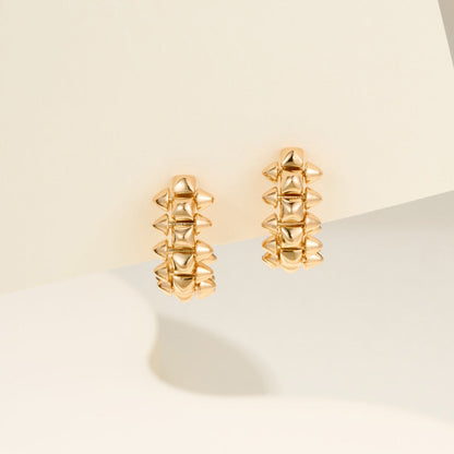 [Kaelin Vow]CLASH MINI HOOP EARRINGS