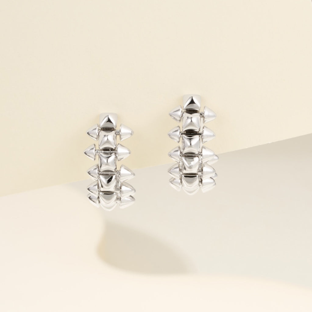 [Kaelin Vow]CLASH MINI HOOP EARRINGS