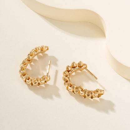 [Kaelin Vow]CLASH MINI HOOP EARRINGS