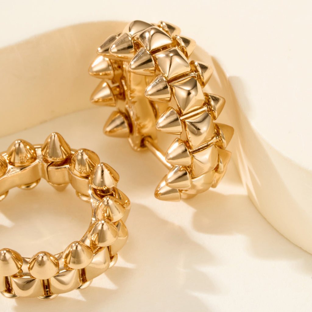 [Kaelin Vow]CLASH MINI HOOP EARRINGS