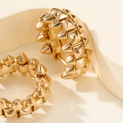[Kaelin Vow]CLASH MINI HOOP EARRINGS
