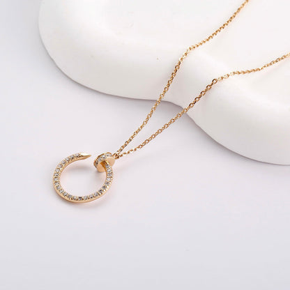 [Kaelin Vow]JUSTE NECKLACE FULL DIAMOND
