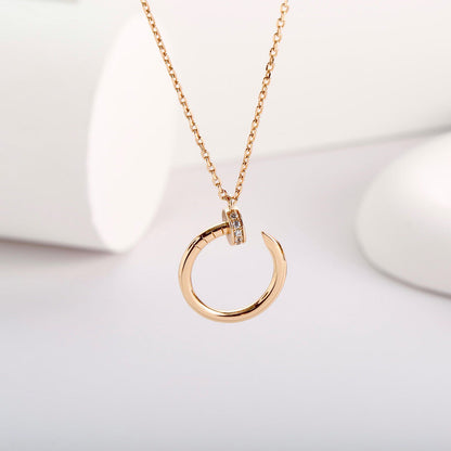 [Kaelin Vow]JUSTE NECKLACE FULL DIAMOND